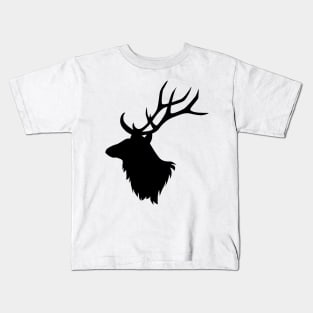 Elk Head Kids T-Shirt